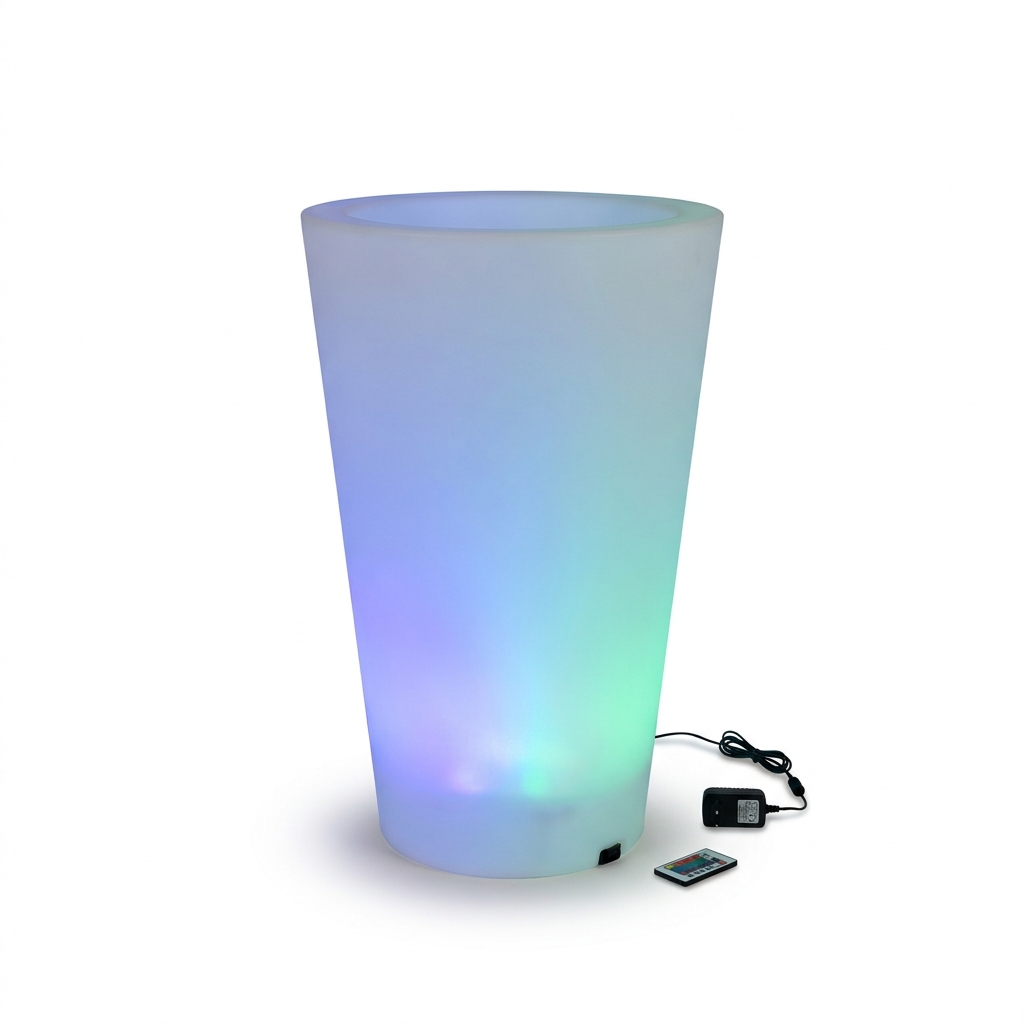 EXPOTEN KL-03782 светодиодное кашпо RGB 16 цветов с пультом