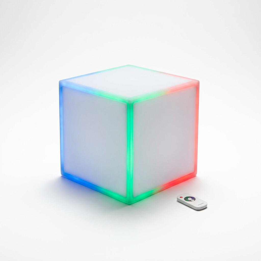 EXPOTEN KL-03816 подставка для демонстрации, RGB, с пультом, с аккумулятором и зарядкой