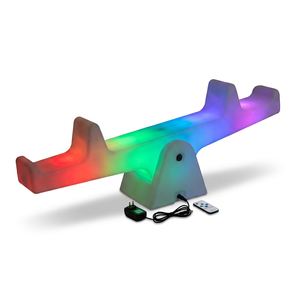 EXPOTEN KL-03832 качели-балансир светодиодные, RGB (16 цветов), с пультом, питание от сети
