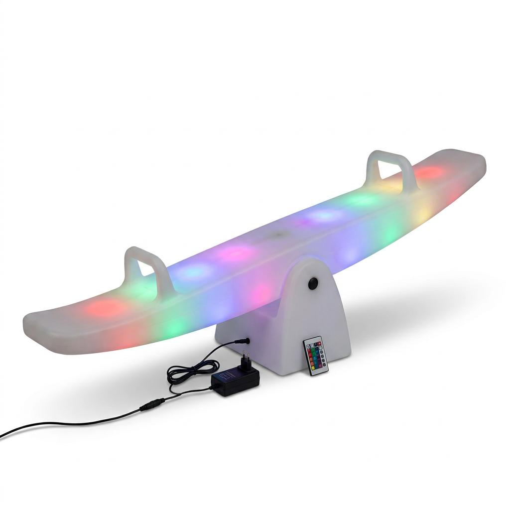 EXPOTEN KL-03834 качели-балансир светодиодные, RGB (16 цветов), с пультом, питание от сети