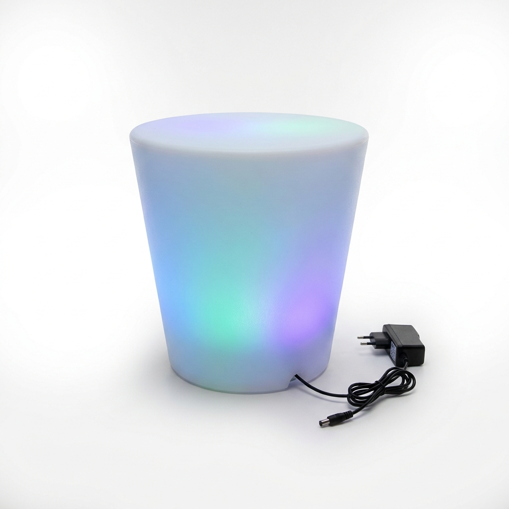 EXPOTEN KL-03856 светодиодное кашпо, RGB 16 цветов, с пультом