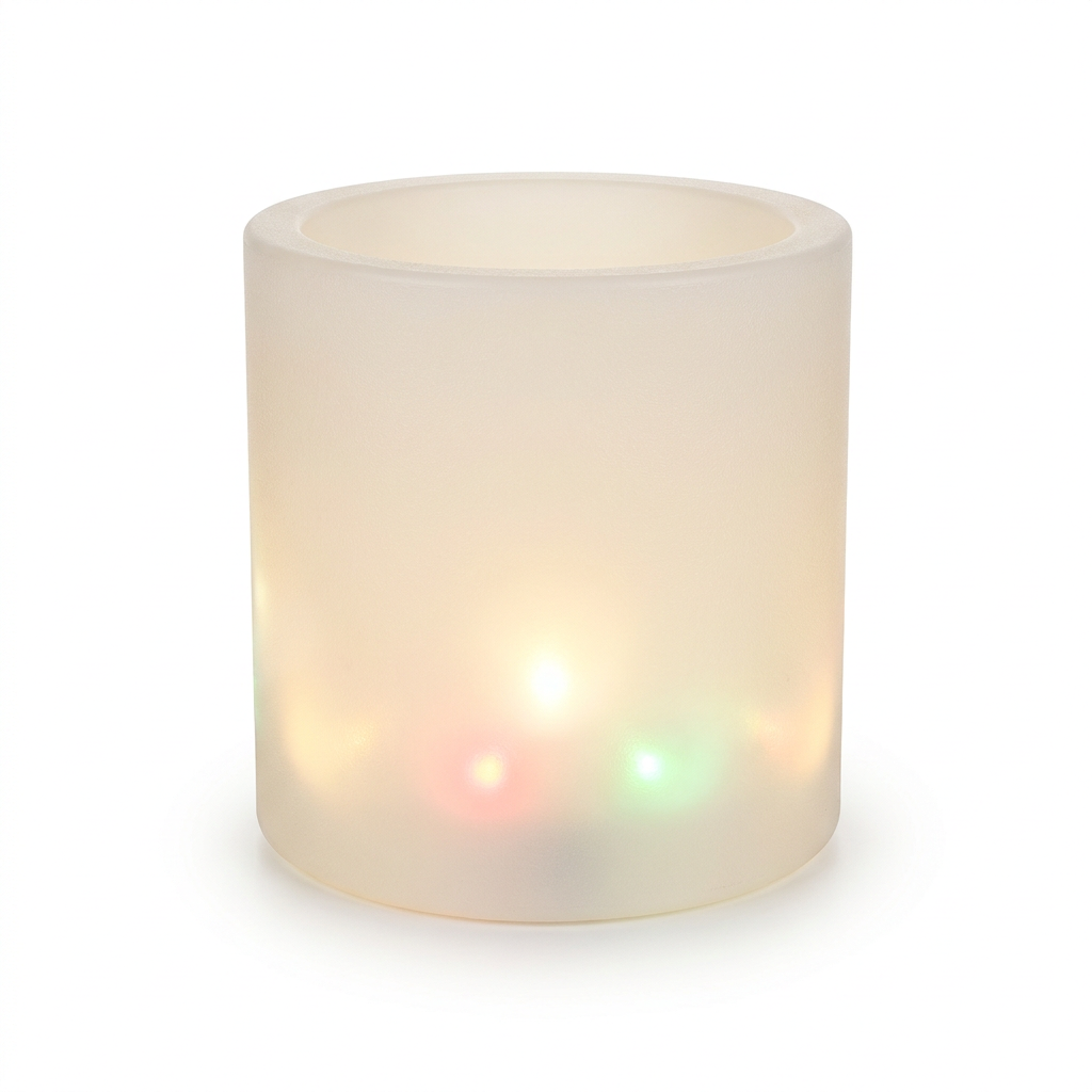 EXPOTEN KL-03884 цветочный горшок, RGB+W, с пультом, с аккумулятором, зарядка