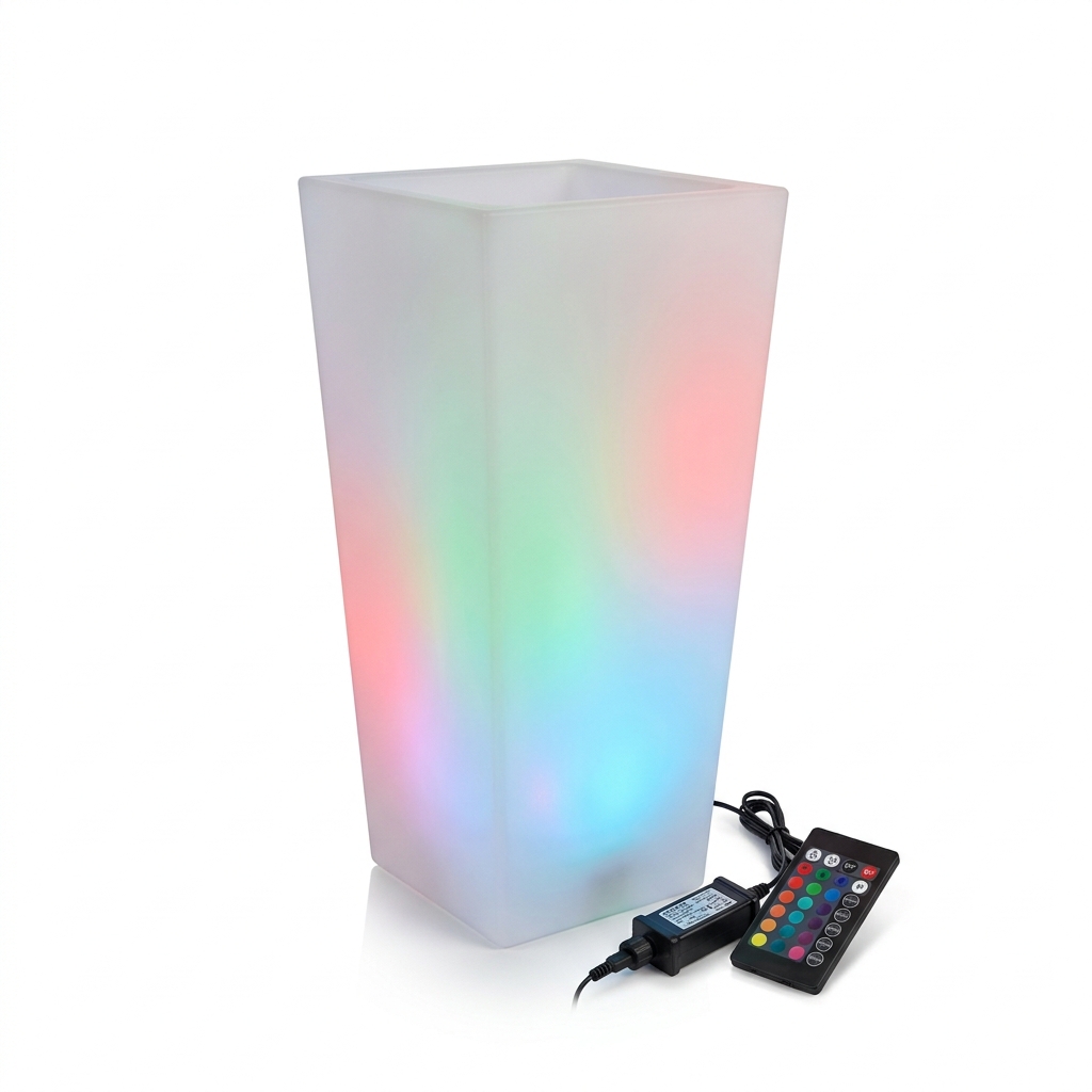 EXPOTEN KL-03886 цветочный горшок, RGB, с пультом, с драйвером