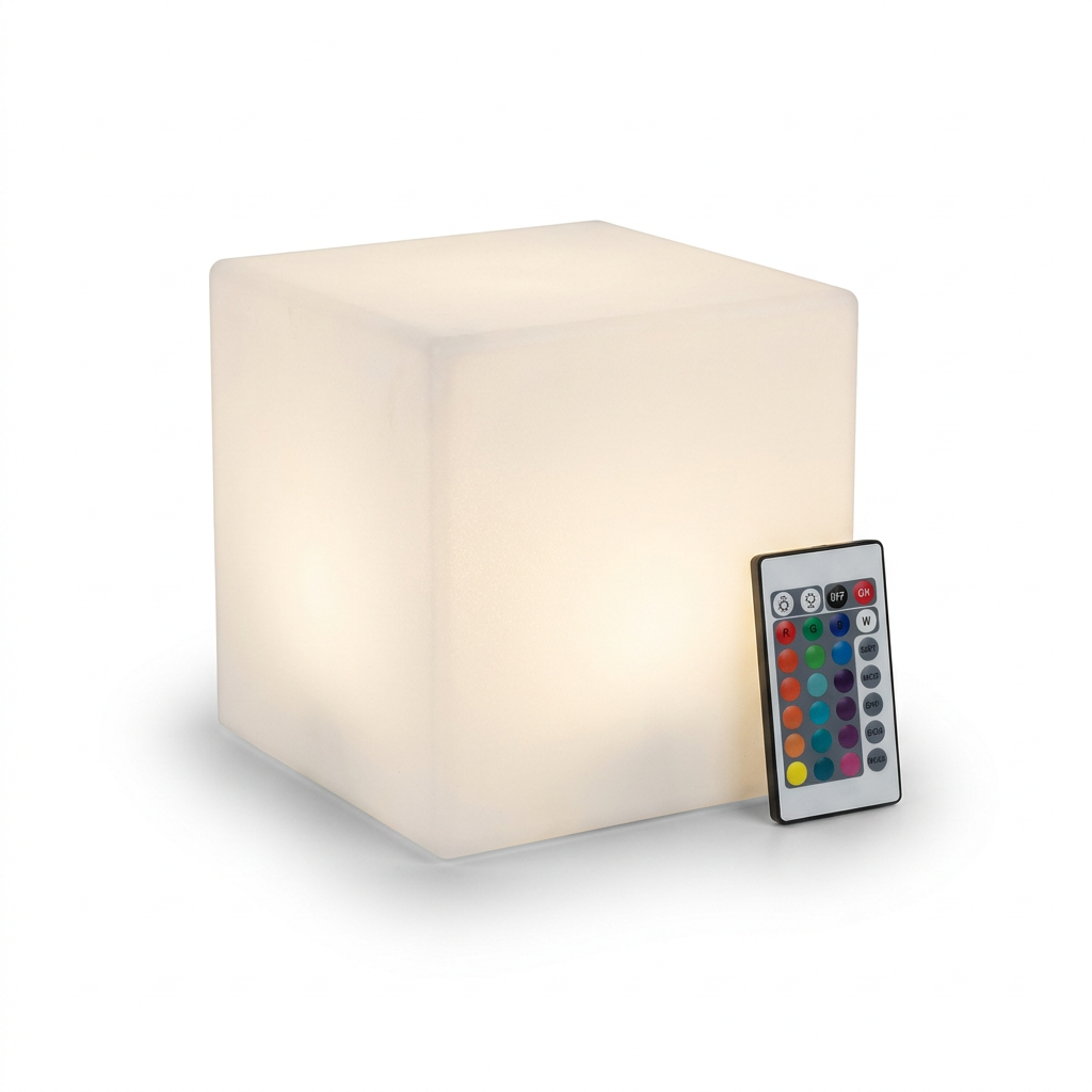 EXPOTEN KL-03903 настольная лампа, RGB+W, с пультом, с аккумулятором