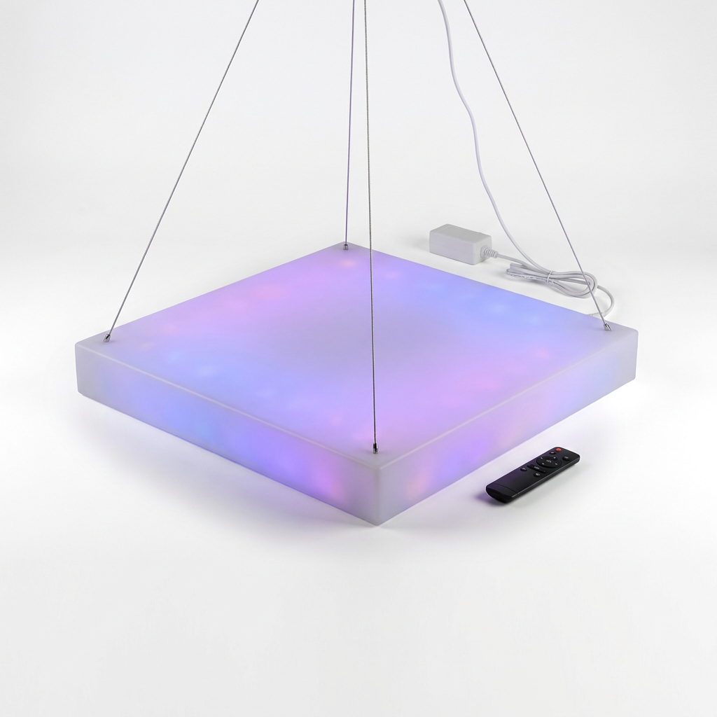 EXPOTEN KL-03931 подвесной светильник, RGB 16 цветов, с пультом, питание от сети