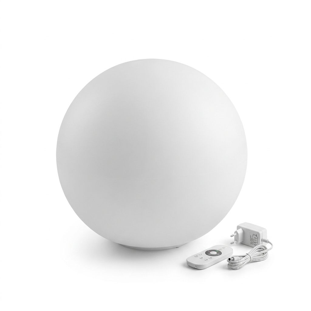 EXPOTEN KL-03985 светодиодный шар, RGB 16 цветов, пульт, аккумулятор, зарядка