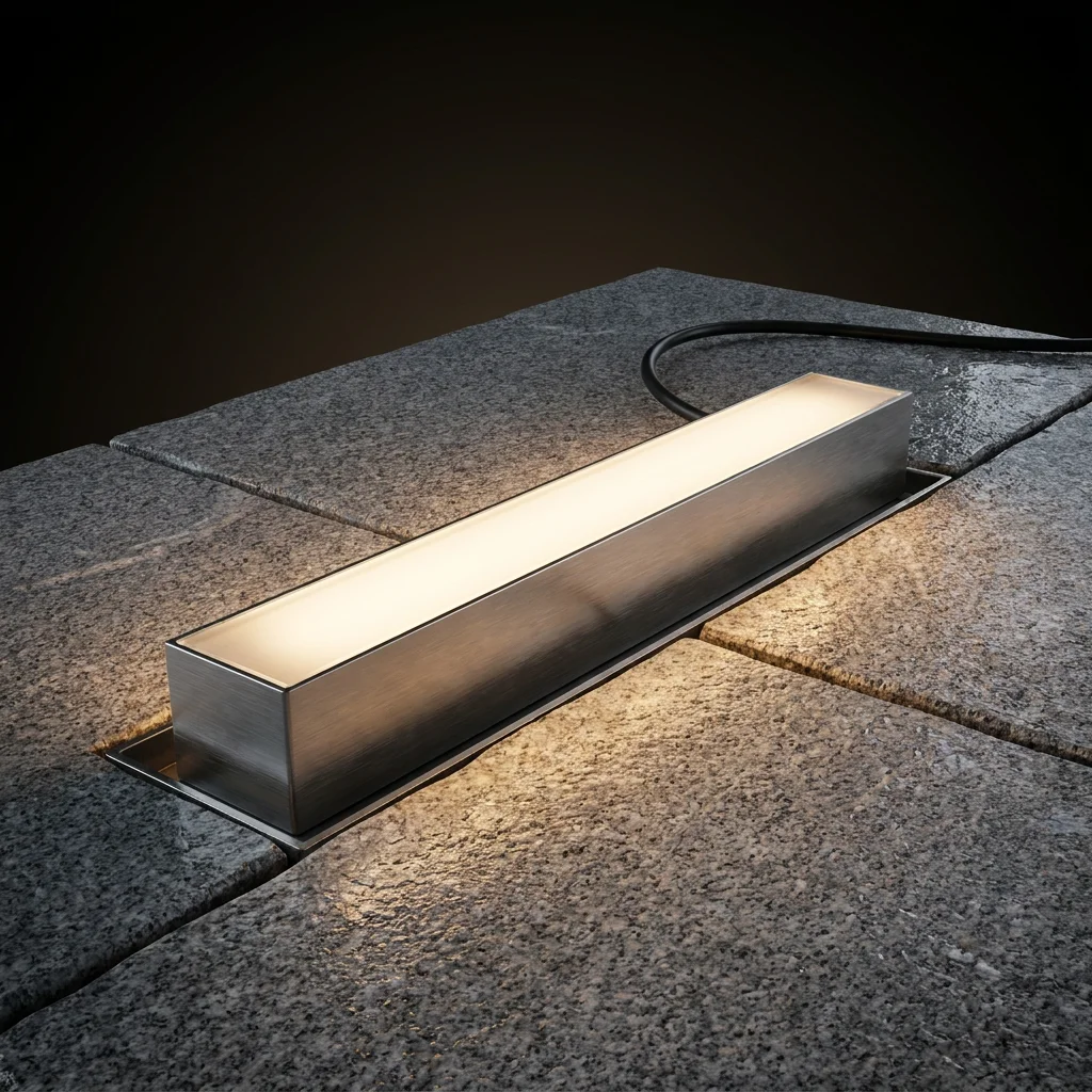 EXPOTEN KL-03577 GROUND-stainless-steel-L500x50 светодиодная брусчатка 500×50 мм