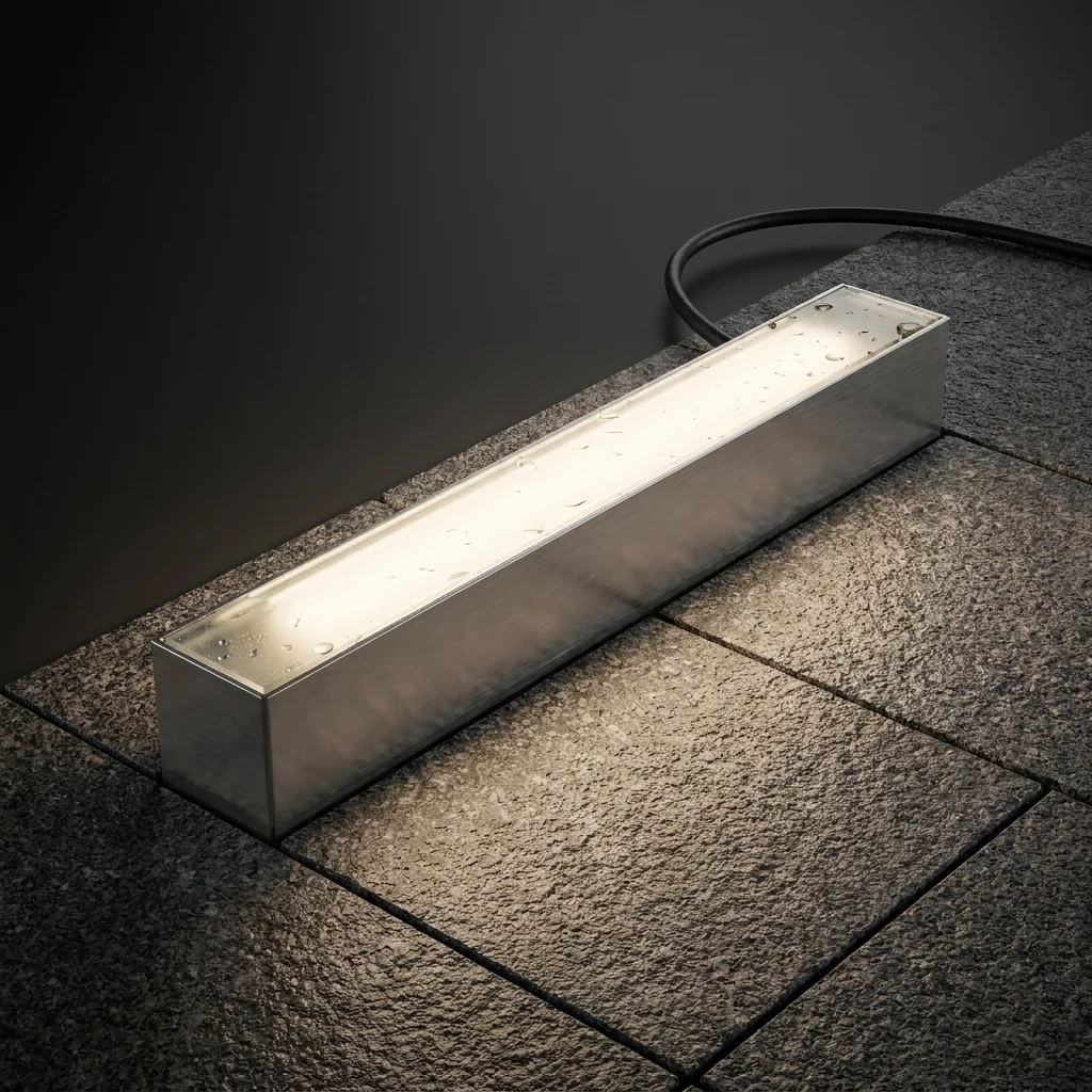 EXPOTEN KL-03578 GROUND-stainless-steel-L600x50 светодиодная брусчатка 600×50 мм