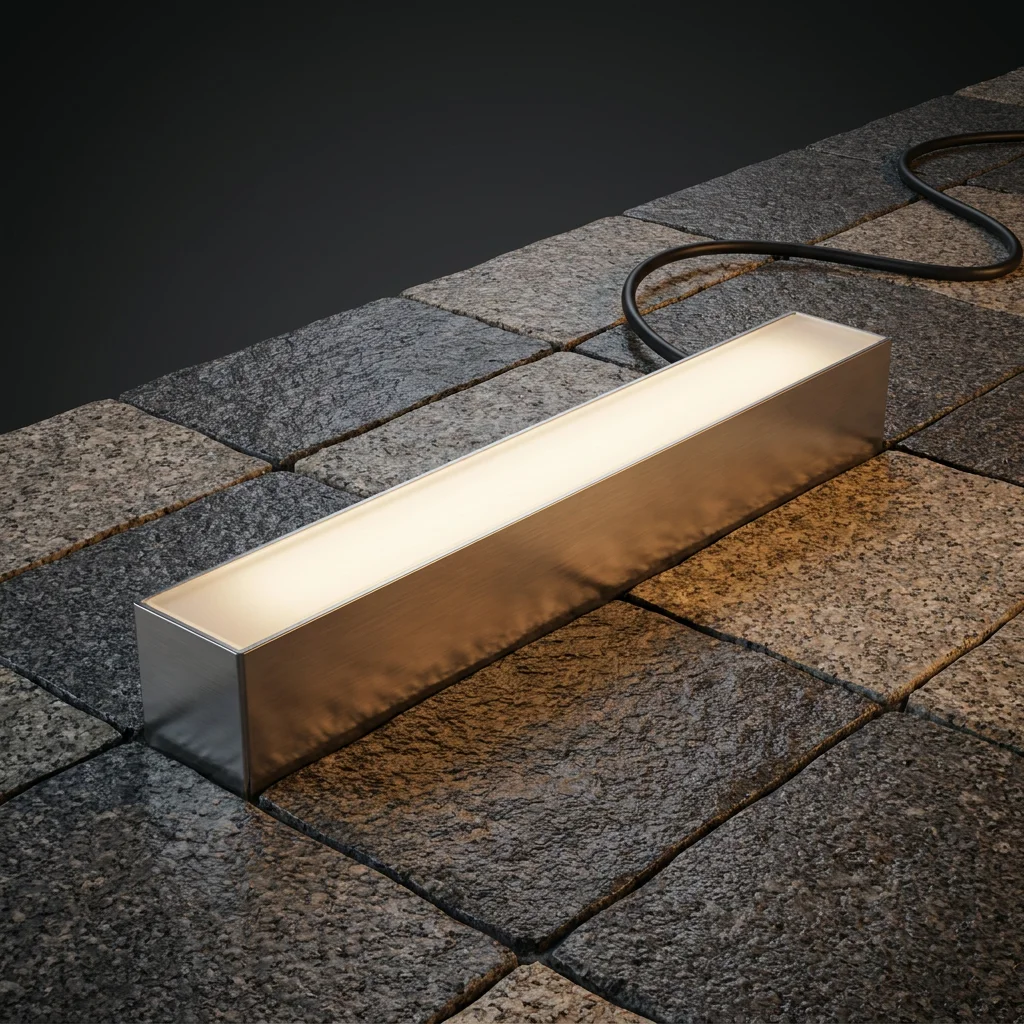 EXPOTEN KL-03579 GROUND-stainless-steel-L700x50 светодиодная брусчатка 700×50 мм