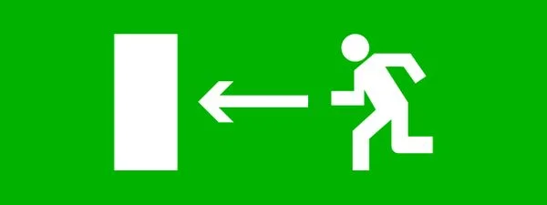 EKF Пиктограмма Направление налево 320x120мм (для EXIT, SAFEWAY-40) EKF — 10.00Вт IP20