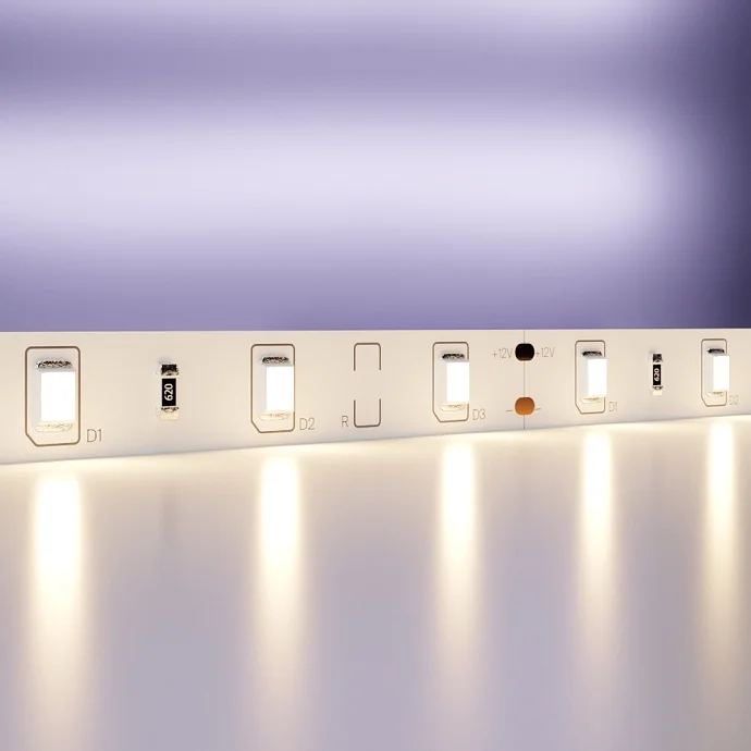 Led Strip Светодиодная лента 12В 2835 4,8Вт/м 3000K 5м IP20 10102 — 4.80Вт IP20