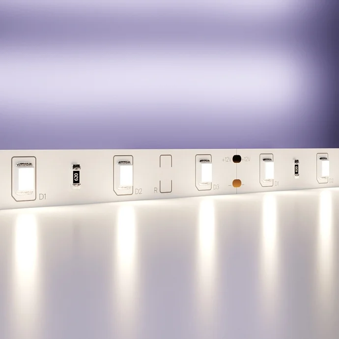 Led Strip Светодиодная лента 12В 2835 4,8Вт/м 4000K 5м IP20 10103 — 4.80Вт IP20