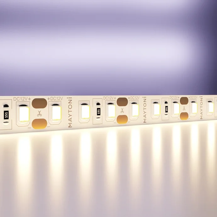 Led Strip Светодиодная лента 12В 2835 14,4Вт/м 3000K 5м IP20 10114 — 14.40Вт IP20