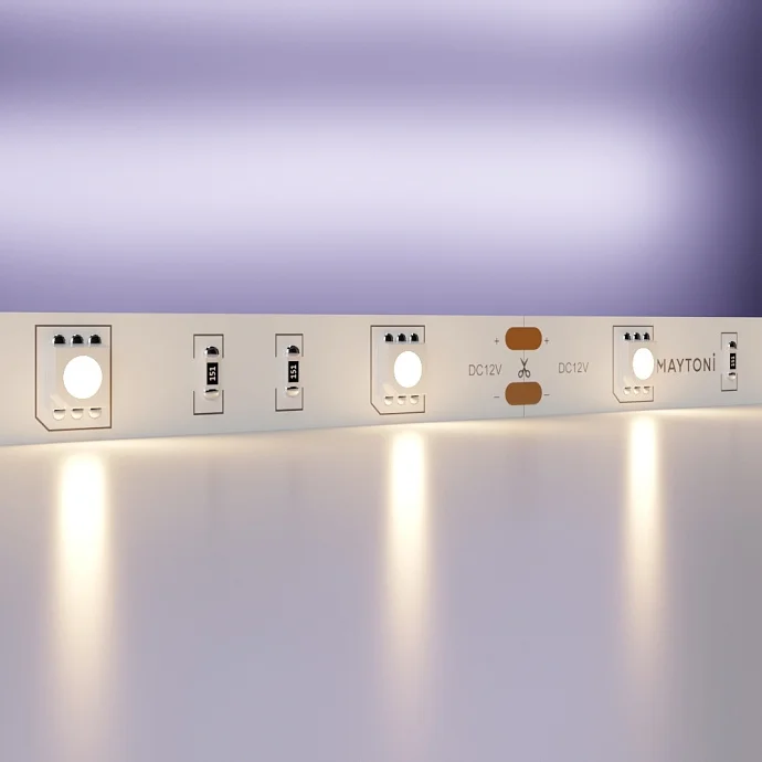 Led Strip Светодиодная лента 12В 5050 7,2Вт/м  3000K 5м IP20 10120 — 7.20Вт IP20