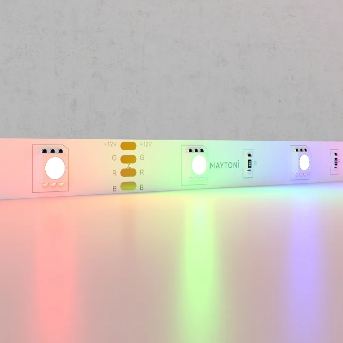 Led Strip Светодиодная лента 12В 5050 7,2Вт/м  RGB 5м IP20 10126 — 7.20Вт IP20