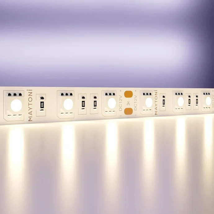 Led Strip Светодиодная лента 12В 5050 14,4Вт/м 3000K 5м IP20 10128 — 14.40Вт IP20