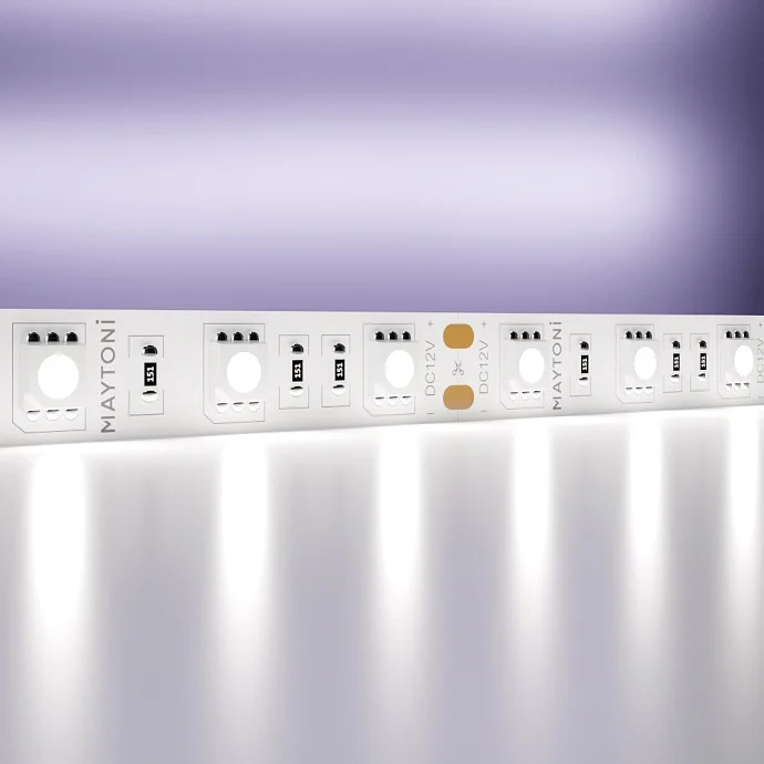 Led Strip Светодиодная лента 12В 5050 14,4Вт/м 6000K 5м IP20 10130 — 14.40Вт IP20