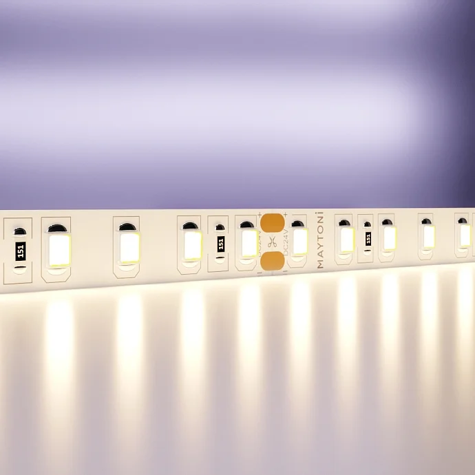 Led Strip Светодиодная лента 24В 2835 9,6Вт/м 3000K 5м IP20 10142 — 9.60Вт IP20