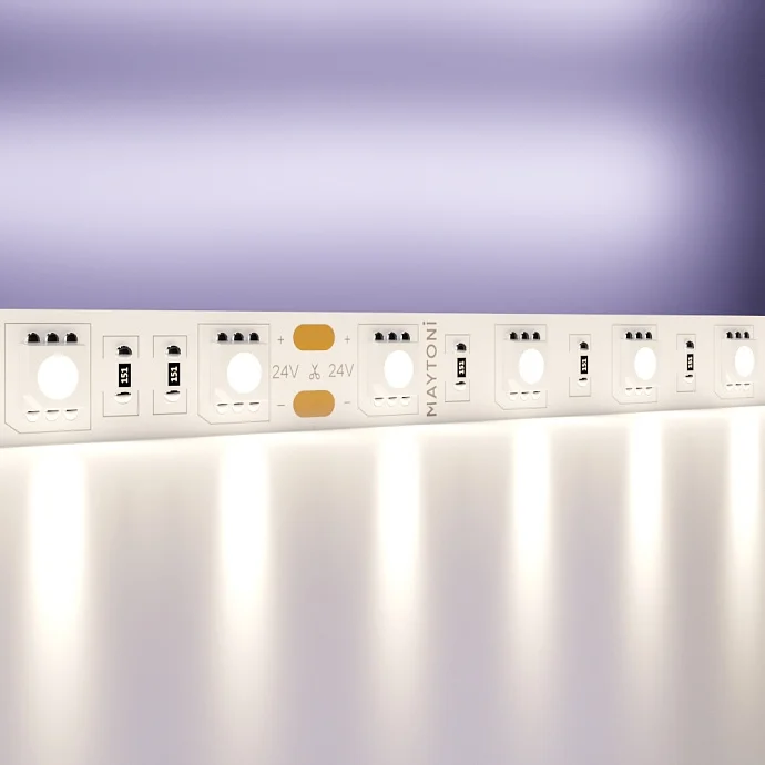 Led Strip Светодиодная лента 24В 5050 14,4Вт/м 4000K 5м IP20 10169 — 14.40Вт IP20