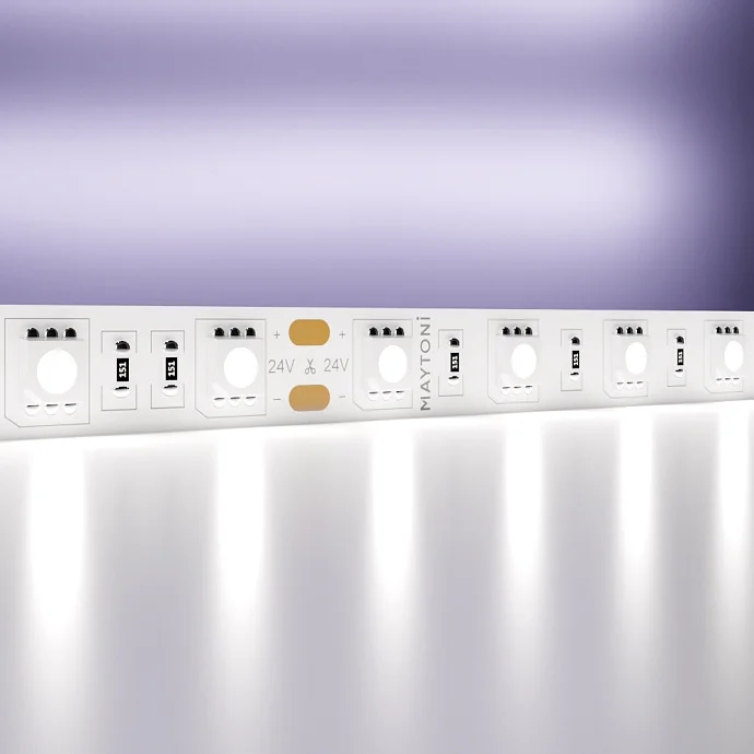 Led Strip Светодиодная лента 24В 5050 14,4Вт/м 6000K 5м IP20 10170 — 14.40Вт IP20