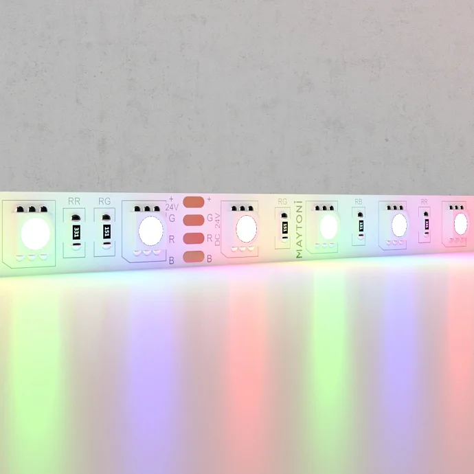 Led Strip Светодиодная лента 24В 5050 14,4Вт/м RGB 5м IP20 10174 — 14.40Вт IP20