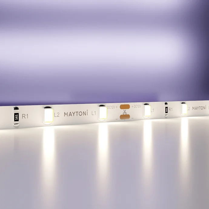Led Strip Светодиодная лента 12В 2835 4,8Вт/м 4000K 5м IP20 5мм 20008 — 4.80Вт IP20