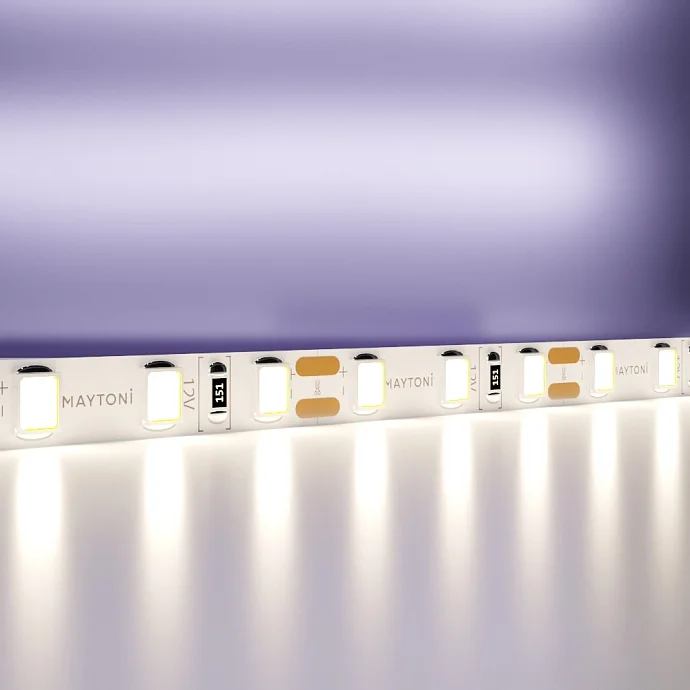 Led Strip Светодиодная лента 12В 2835 9,6Вт/м 4000K 5м IP20 5мм 20011 — 9.60Вт IP20