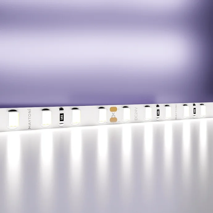 Led Strip Светодиодная лента 24В 2835 9,6Вт/м 6000K 5м IP20 5мм 20021 — 9.60Вт IP20