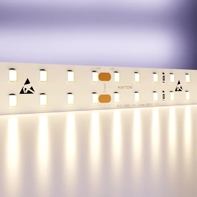 Led Strip Светодиодная лента 24В 2835 20Вт/м 3000K 5м IP20 15мм 20028 — 20.00Вт IP20