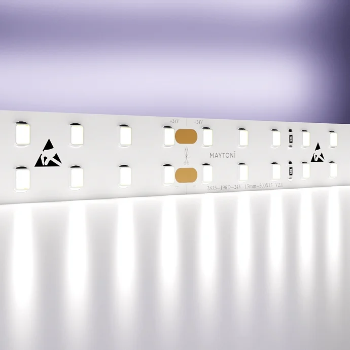Led Strip Светодиодная лента 24В 2835 20Вт/м 6000K 5м IP20 15мм 20030 — 20.00Вт IP20
