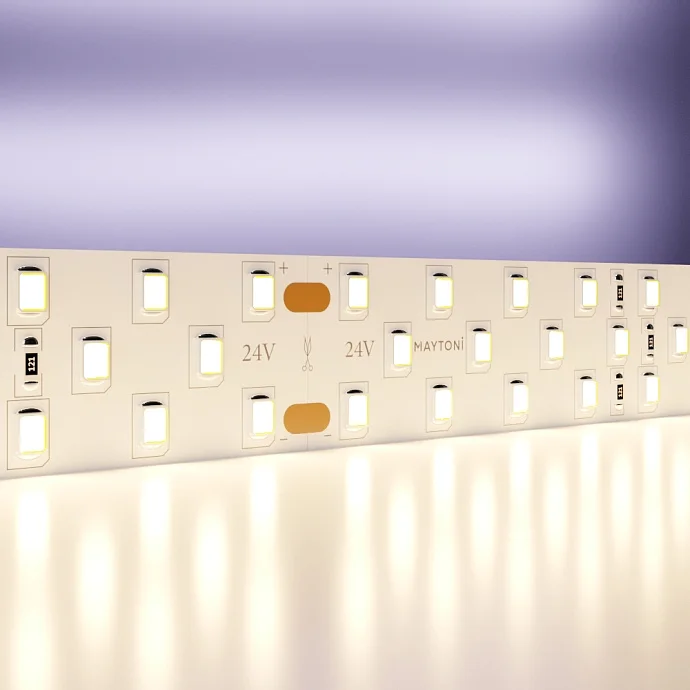 Led Strip Светодиодная лента 24В 2835 27Вт/м 3000K 5м IP20 19мм 20031 — 27.00Вт IP20