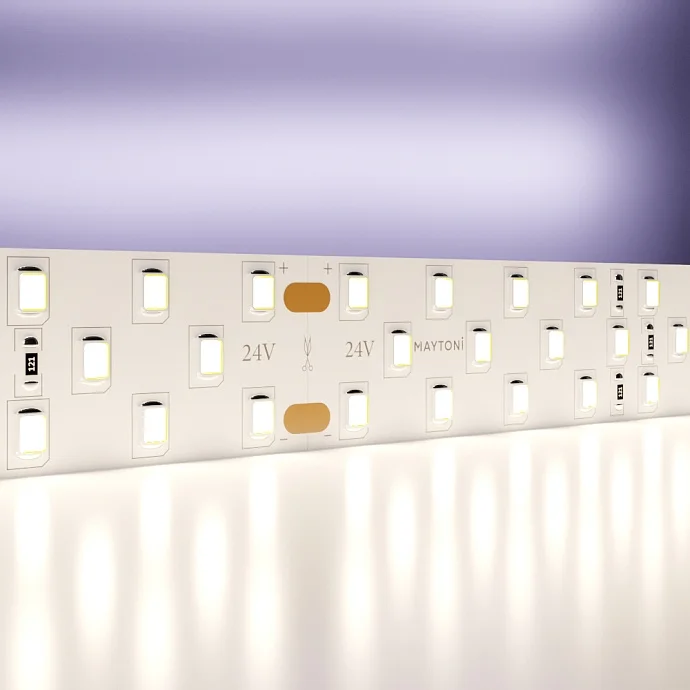 Led Strip Светодиодная лента 24В 2835 27Вт/м 4000K 5м IP20 19мм 20032 — 27.00Вт IP20