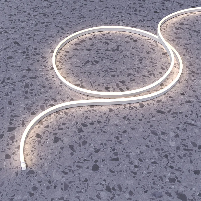 Led Strip Гибкий неон 1708 24В 9,6Вт/м 3000K IP67 5м 200471 — 9.60Вт IP67