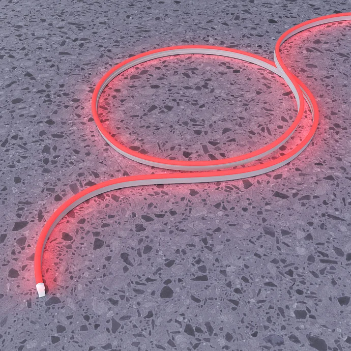 Led Strip Гибкий неон 1708 24В 9,6Вт/м Red IP67 5м 200501 — 9.60Вт IP67