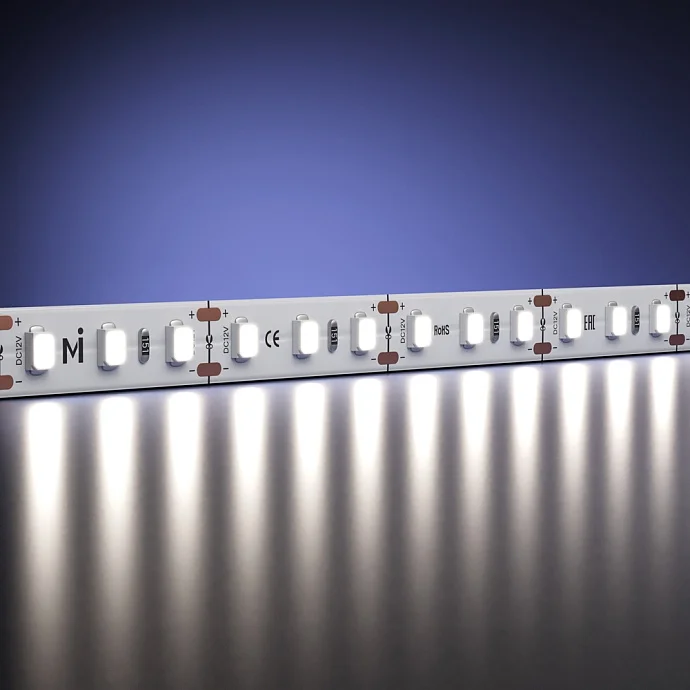 Led Strip Светодиодная лента 12В 2835 9,6Вт/м 4000К 5м IP 20 201032 — 9.60Вт IP20