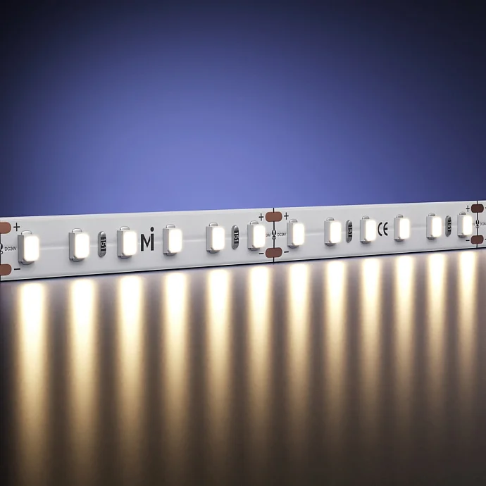 Led Strip Светодиодная лента 24В 2835 9,6Вт/м 3000К 50м IP 20 201047 — 9.60Вт IP20