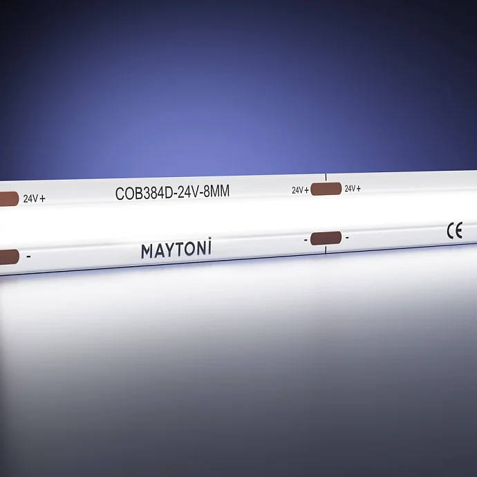 Led Strip Светодиодная лента 24В COB 12Вт/м 6000К 5м IP 20 201077 — 11.50Вт IP20