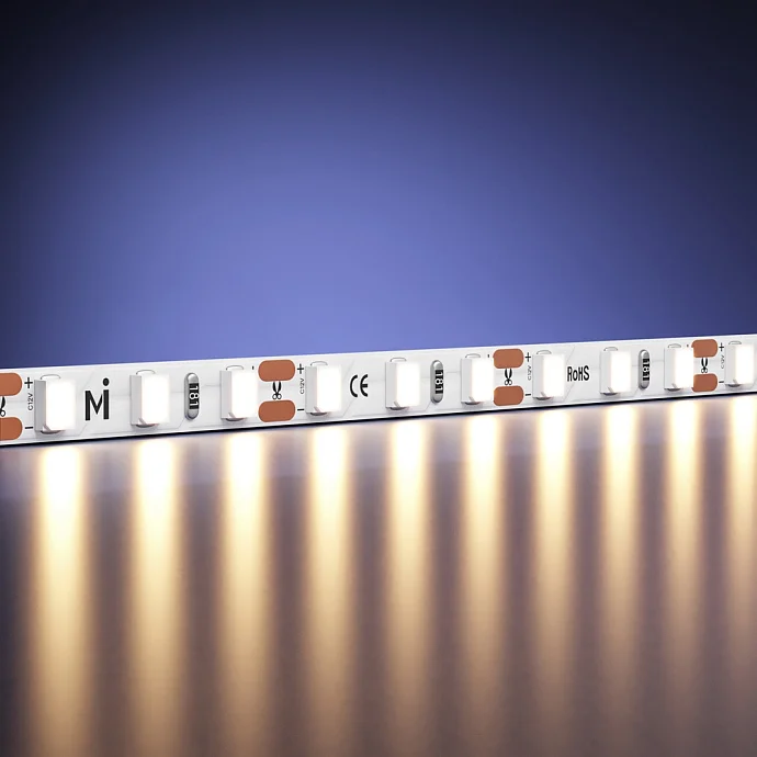 Led Strip Светодиодная лента 12В 2835 9,6Вт/м 3000К 5м IP 20 201106 — 9.60Вт IP20