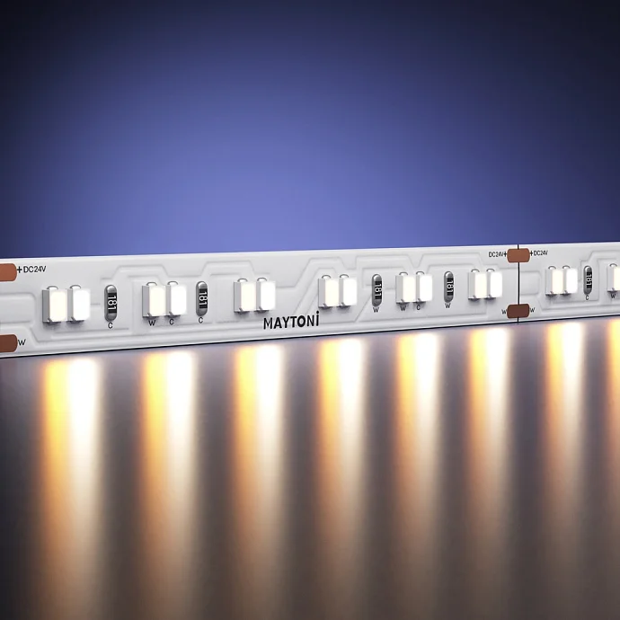 Led Strip Светодиодная лента 24В 2835 14,4Вт/м 5м 1800-3000K IP 20 201128 — 14.40Вт IP20