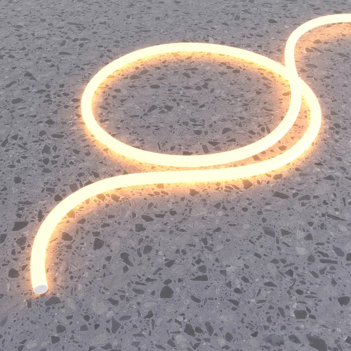 Led Strip Гибкий неон LNM-D18-24V-14,4W-2.7K-R-IP65 201145 — 14.40Вт IP65