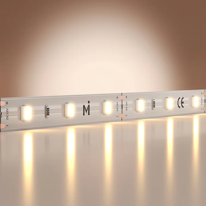 Led Strip Светодиодная лента 12В 2835 9,6Вт/м 3000K 5м IP 20 201168 — 9.60Вт IP20