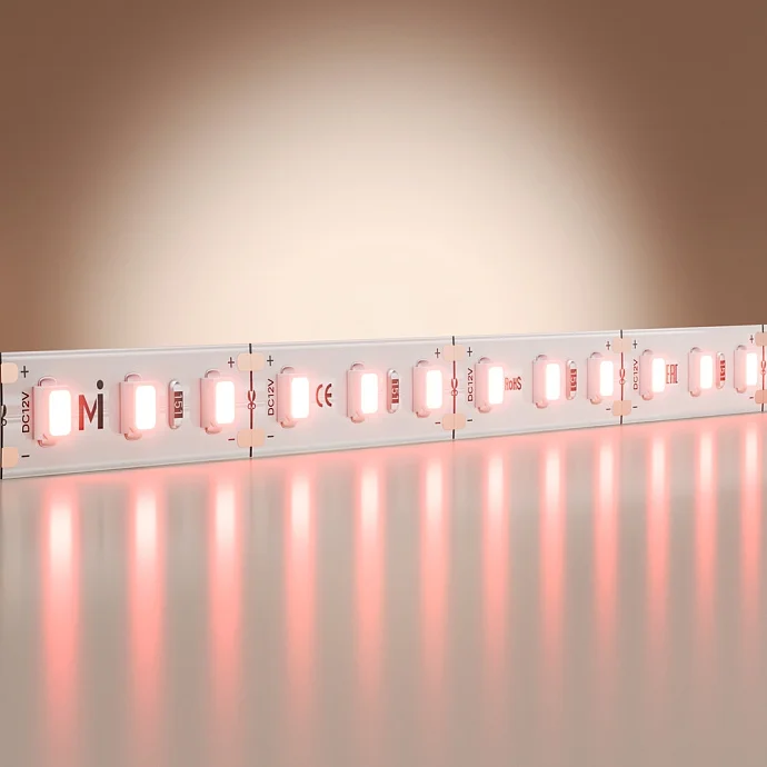 Led Strip Светодиодная лента 12В 2835 9,6Вт/м Red 5м IP 20 201171 — 9.60Вт IP20