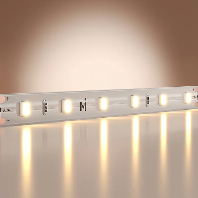 Led Strip Светодиодная лента 24В 2835 9,6Вт/м 3000K 5м IP 20 201177 — 9.60Вт IP20