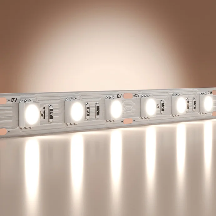 Led Strip Светодиодная лента 12В 5050 14,4Вт/м 6000K 5м IP 20 201185 — 14.40Вт IP20