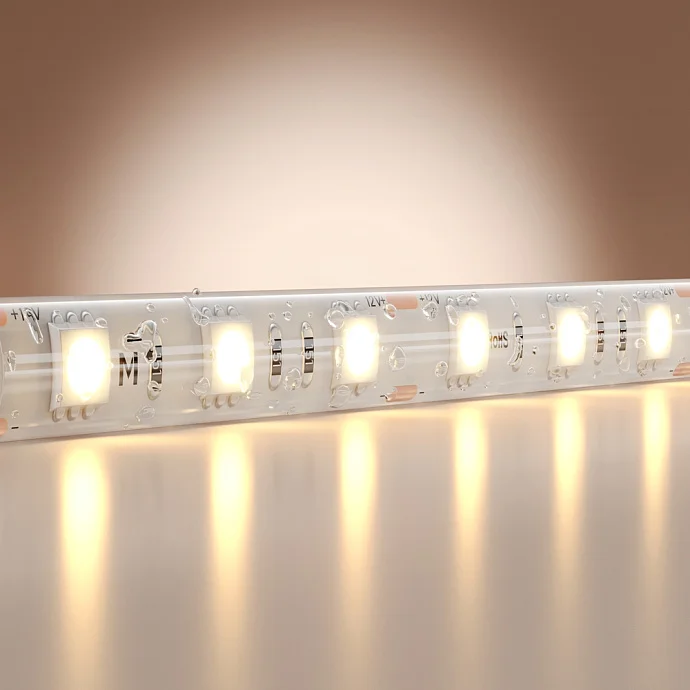 Led Strip Светодиодная лента 12В 5050 14,4Вт/м 3000K 5м IP 65 201186 — 14.40Вт IP65