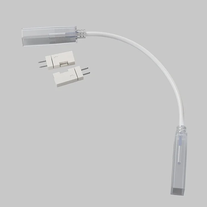 Led Strip Двусторонний коннектор с проводом для  светодиодной ленты 220В 201206 —  IP65