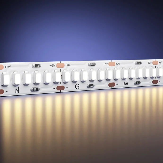 Led Strip Светодиодная лента 24В 2835 19,2Вт/м 2700K 5м IP 20 201214 — 19.20Вт IP20