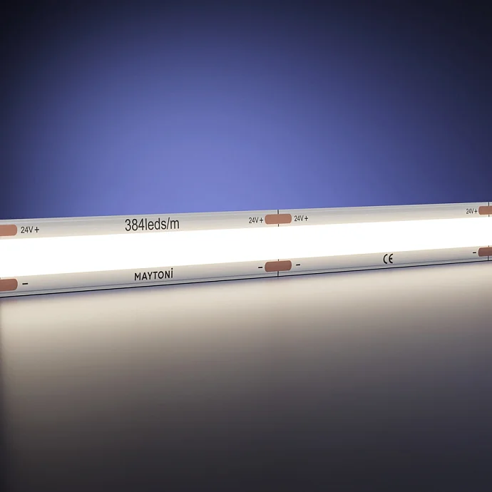 Led Strip Светодиодная лента 24В COB 12Вт/м 4000K 50м IP 20 201222 — 12.00Вт IP20
