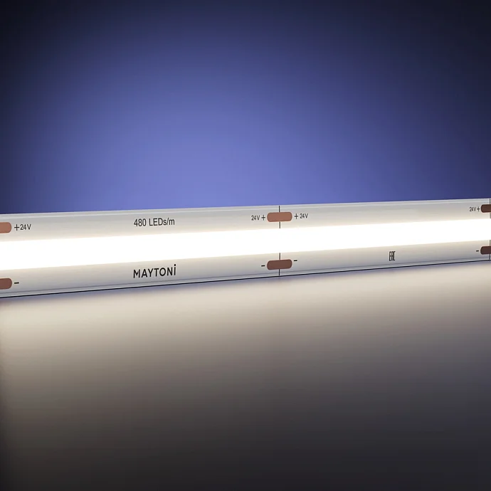 Led Strip Светодиодная лента 24В COB 15Вт/м 4000K 5м IP 20 201225 — 15.00Вт IP20