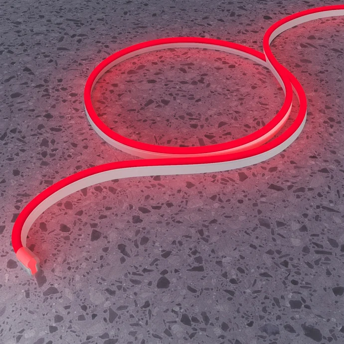 Led Strip Гибкий неон 25x13 220В 8Вт/м Red IP65 50м 201233 — 8.00Вт IP65